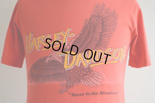 画像7: 1980s Harley-Davidson “Never in the shadows” Tシャツ　 表記S 