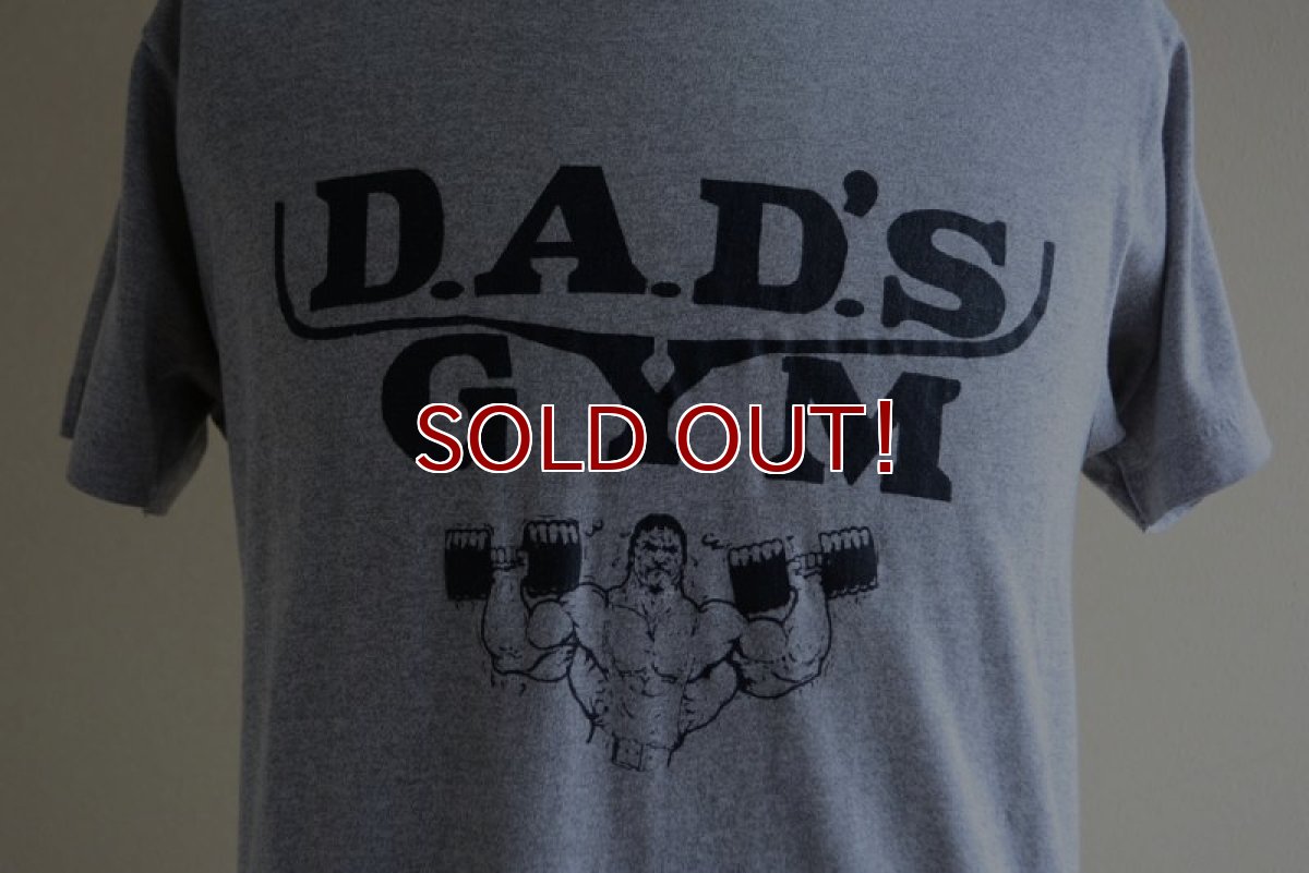 画像7: 1980s DAD'S GYM Tシャツ　 実寸M  (7)