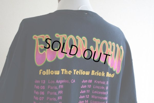 画像12: 2000s〜 ELTON JOHN GOODBYE YELLOW BRICK ROAD 2016 WORLD TOUR Tシャツ　 表記L 