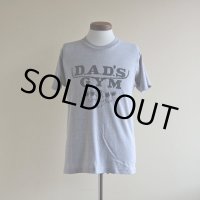 1980s DAD'S GYM Tシャツ　 実寸M 