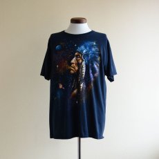 画像1: インディアンと宇宙Tシャツ　 表記L  (1)