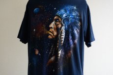 画像7: インディアンと宇宙Tシャツ　 表記L  (7)