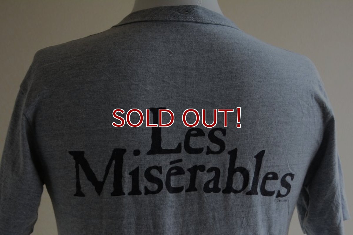 画像10: 1980s Les Miserables Tシャツ　 DEAD STOCK　 表記M  (10)