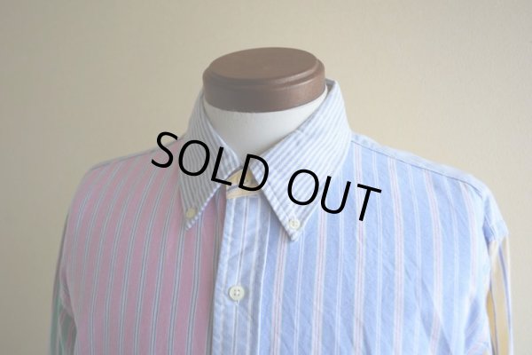 画像5: RalphLauren オックスフォードBDシャツ　 クレイジーパターン　 表記L 