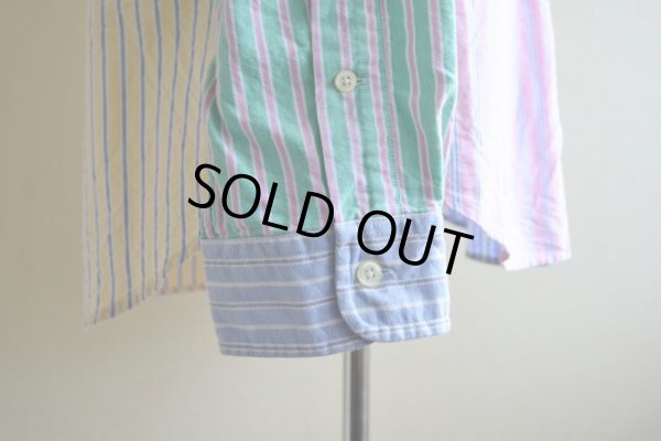 画像8: RalphLauren オックスフォードBDシャツ　 クレイジーパターン　 表記L 