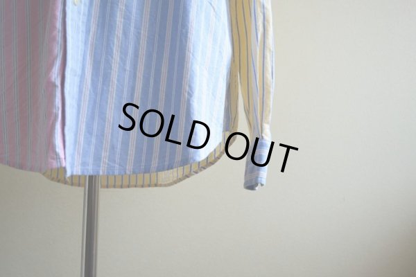 画像7: RalphLauren オックスフォードBDシャツ　 クレイジーパターン　 表記L 