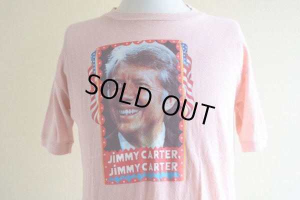 画像8: 1970s〜 JIMMY CARTER パキ綿Tシャツ  表記L