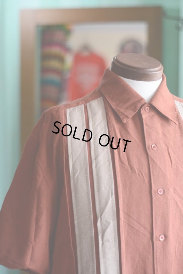 画像3: HAVANA SHIRT Co. ラインデザインレーヨンシャツ  表記L