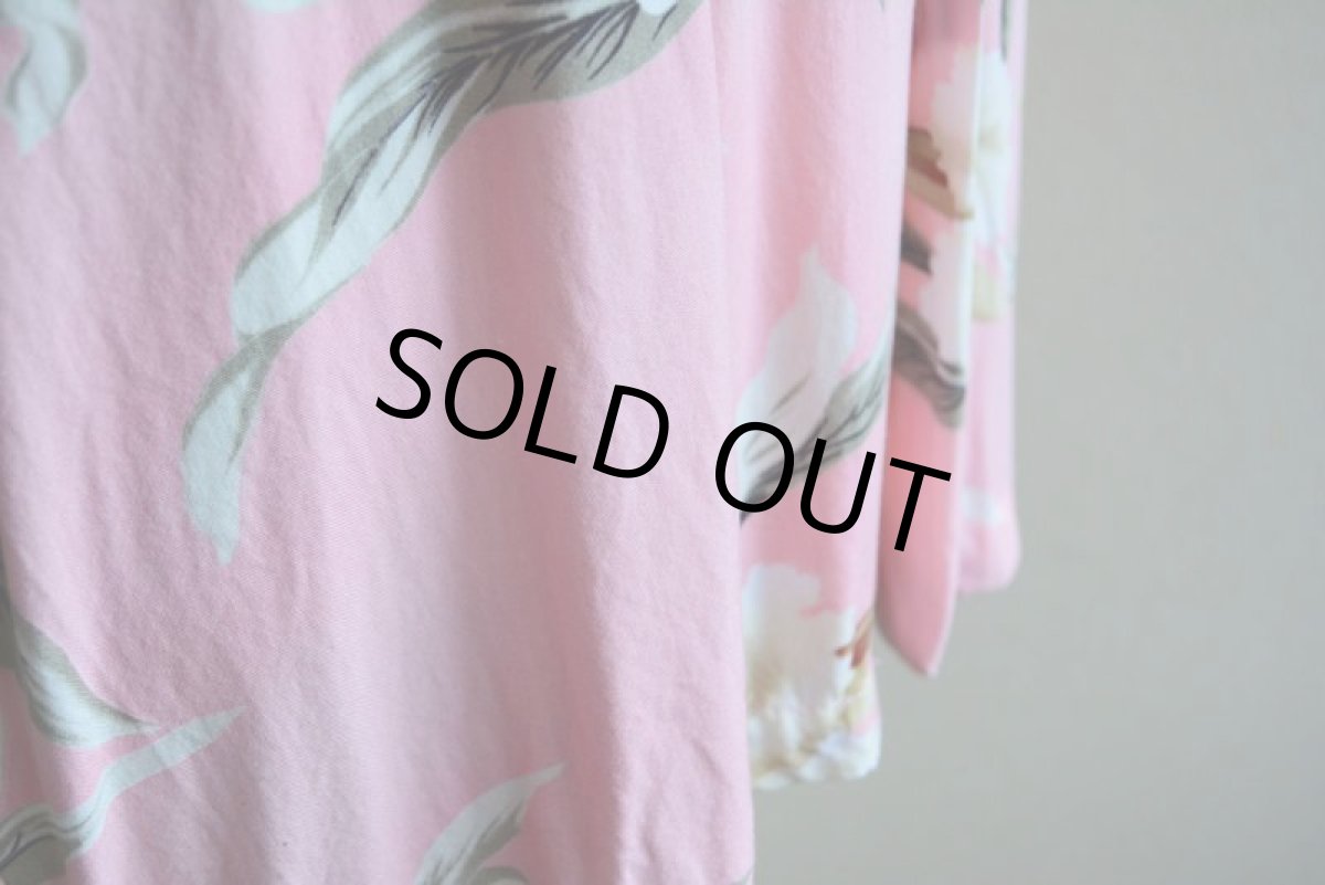 画像8: TWO PALMS レーヨンアロハシャツ  表記L  (8)