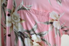 画像7: TWO PALMS レーヨンアロハシャツ  表記L  (7)