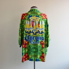 画像1: Corona Extra レーヨンアロハシャツ　 表記XXL  (1)