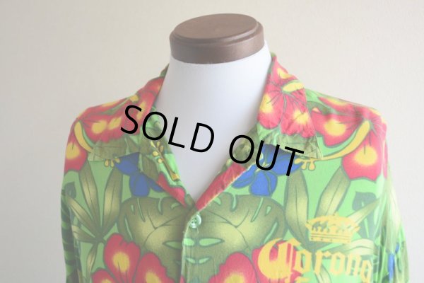 画像5: Corona Extra レーヨンアロハシャツ  表記XXL