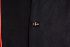 画像4: STRANGELY NORMAL レーヨンロカビリーシャツ　 赤黒ツートン　 表記M  (4)