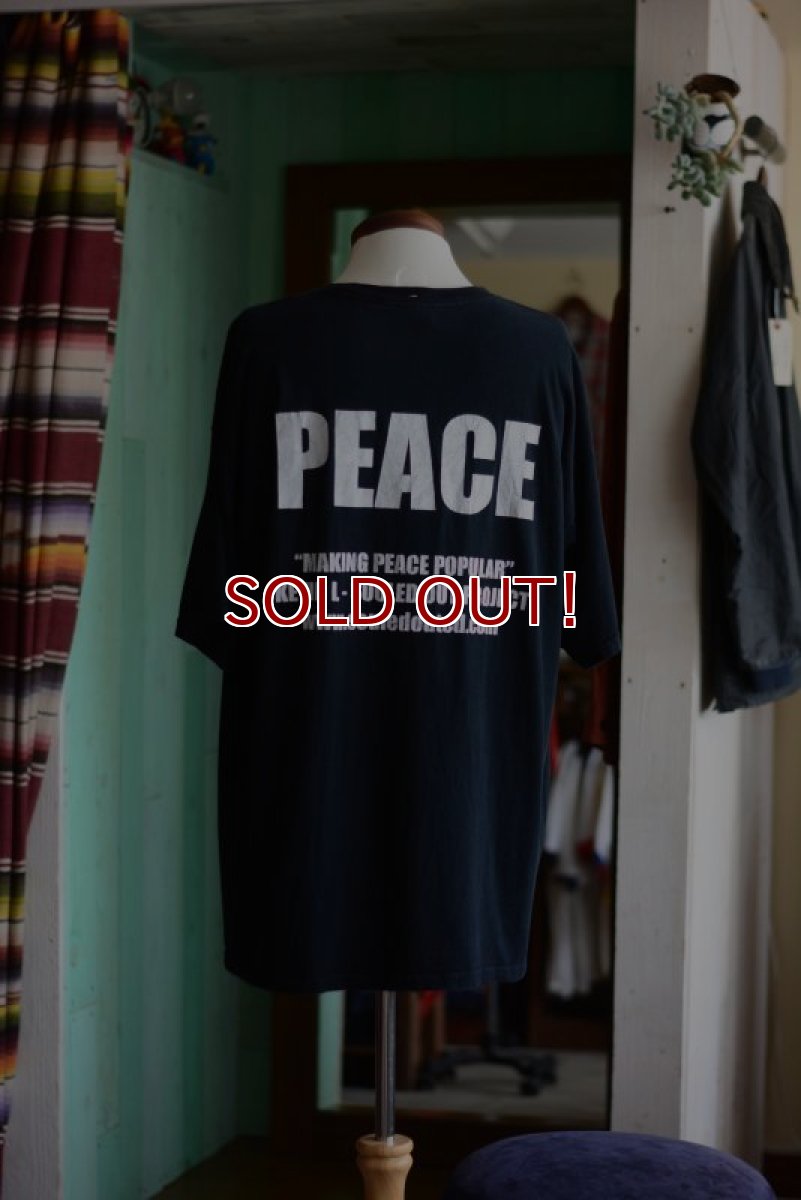 画像2: PEACE Tシャツ　 表記XL  (2)