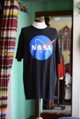 画像2: NASA ロゴプリントTシャツ　<br>実寸XL<br> (2)