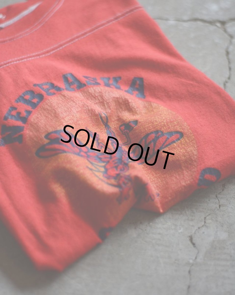 画像1: 1980s フットボールTシャツ　 表記XL  (1)