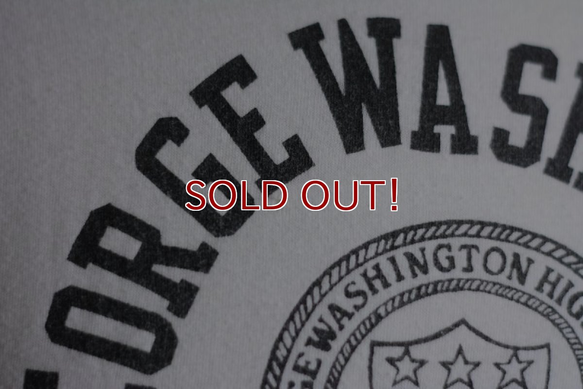 画像5: 1970s カレッジTシャツ　 GEORGE WASHINGTON H.S.　 実寸S  (5)