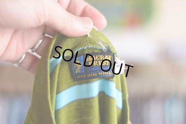 画像4: 70s MACRAE PREST ボーダーTシャツ　 表記M 