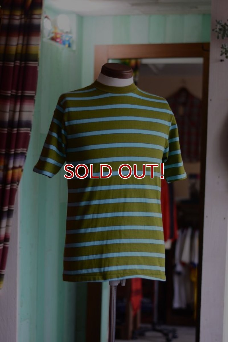 画像2: 70s MACRAE PREST ボーダーTシャツ　 表記M  (2)
