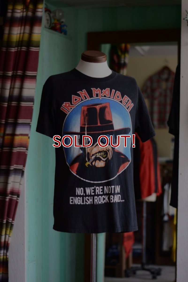 画像2: IRON MAIDEN バンドTシャツ　 実寸M  (2)