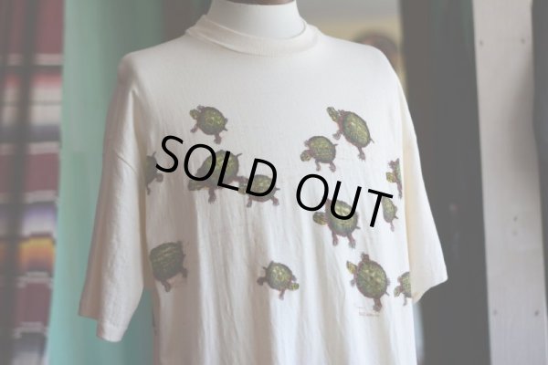 画像4: 1990s WILDCOTTON カメTシャツ  表記XL