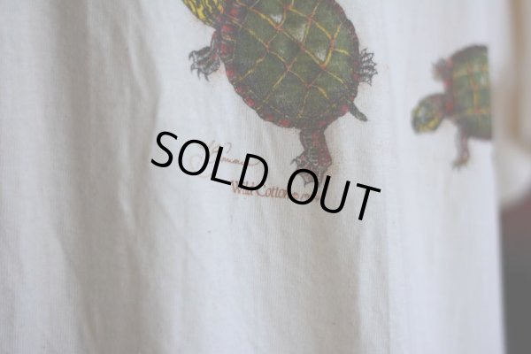 画像5: 1990s WILDCOTTON カメTシャツ  表記XL