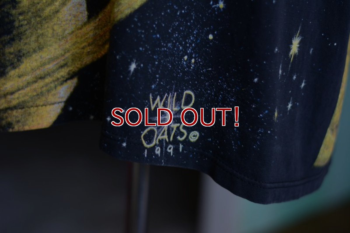 画像6: 1990s WILD OATS 宇宙Tシャツ　 表記L  (6)