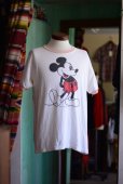 画像2: 1970s-80s MICKEY MOUSE リンガーTシャツ　<br>実寸L〜<br> (2)