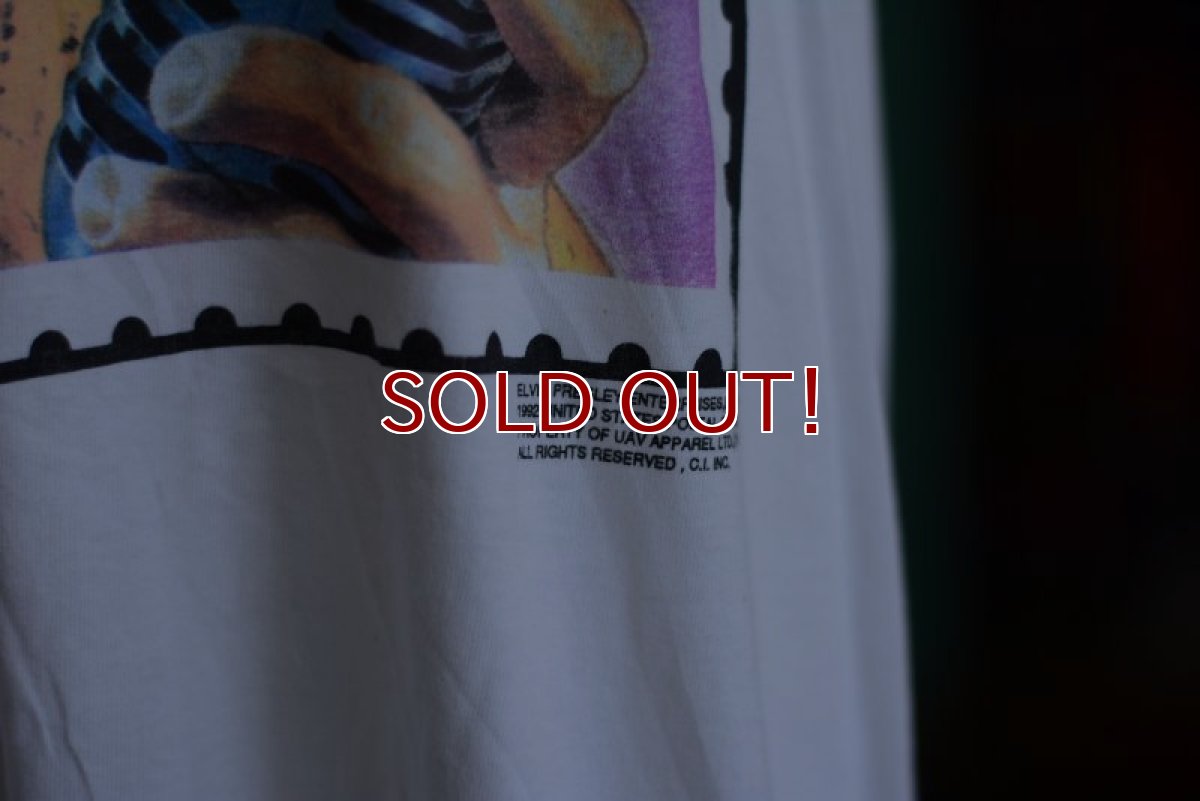 画像7: 1990s ELVIS 29￠Stamp Tシャツ　 DEAD STOCK　 表記L  (7)