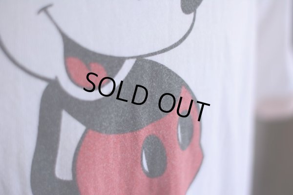 画像6: 1970s-80s MICKEY MOUSE リンガーTシャツ  実寸L〜