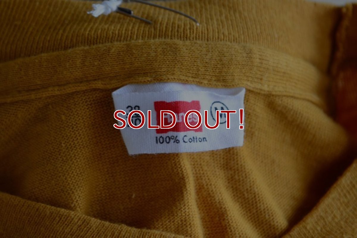 画像9: 1960s HANES ポケットTシャツ　 DEAD STOCK　 表記M  (9)