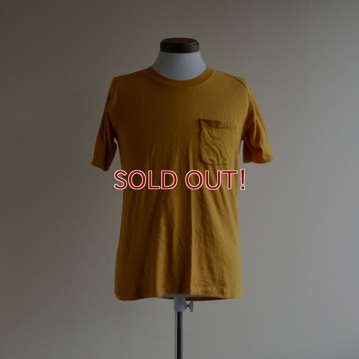 画像1: 1960s HANES ポケットTシャツ　 DEAD STOCK　 表記M  (1)