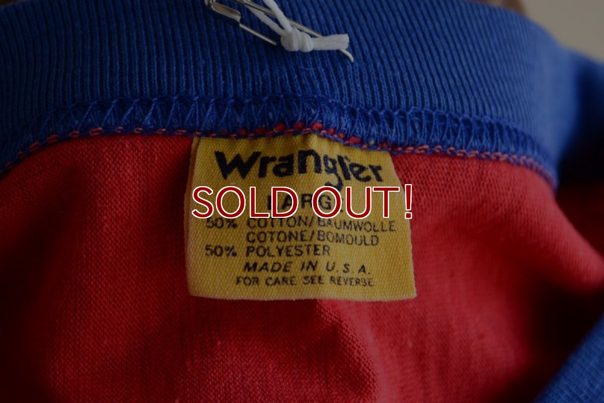 画像5: 1970-80s WRANGLER フットボールTシャツ　 表記L  (5)