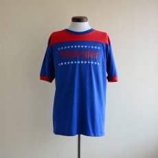 画像1: 1970-80s WRANGLER フットボールTシャツ　 表記L  (1)