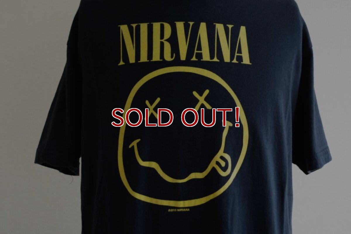 画像6: NIRVANA スマイルTシャツ　 実寸L  (6)