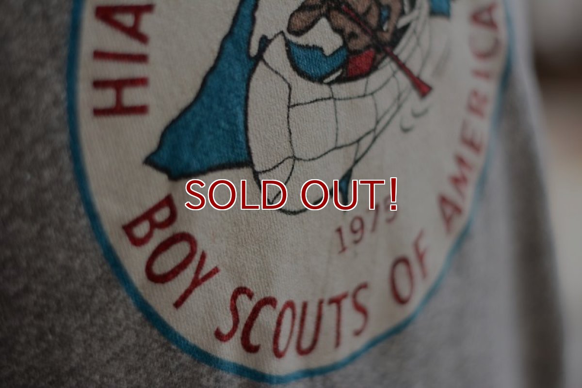 画像6: 1970s BOY SCOUTS OF AMERICA 杢スウェット　 表記XL  (6)