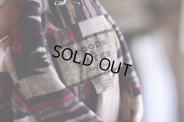 画像6: WOOD＆WATER ネイティブ柄コットンシャツ　 表記L 