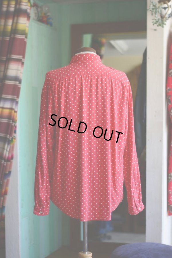 画像3: 1990s GAP ドット柄レーヨンシャツ  表記L