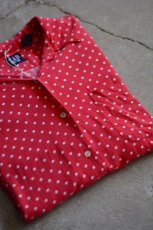 画像1: 1990s GAP ドット柄レーヨンシャツ　 表記L  (1)