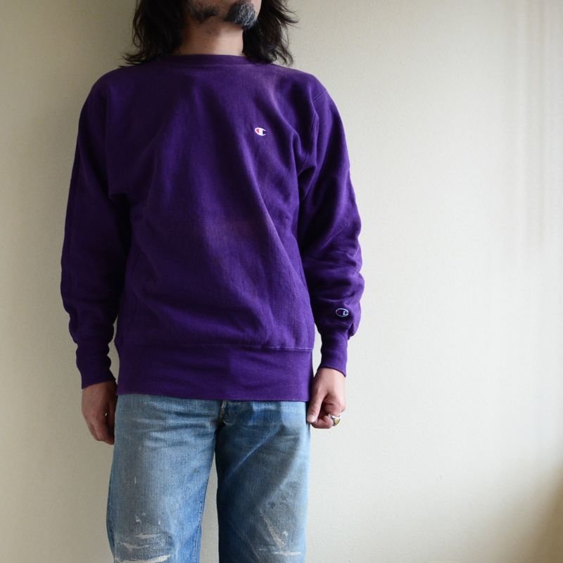 画像1: 1990s Champion リバースウィーブスウェット 目付き 表記L
