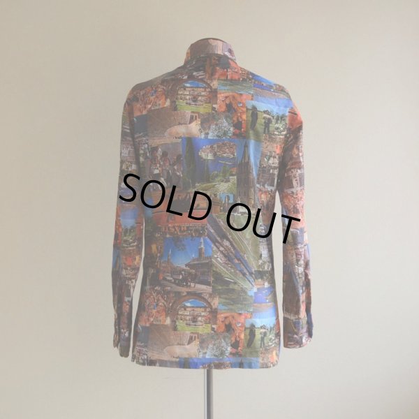 画像3: 1970s TRAFALGAR ピクチャーシャツ  表記S