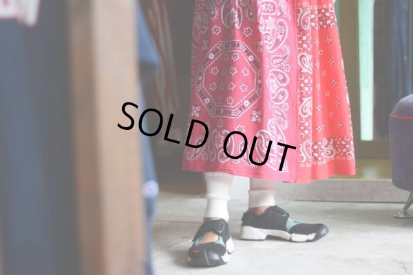 画像5: VINTAGE Bandana Skirt /RED　 [HamburgCafe ORIGINAL RE-MAKE] 