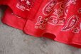 画像9: VINTAGE Bandana Skirt /RED　 [HamburgCafe ORIGINAL RE-MAKE] 