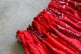 画像12: VINTAGE Bandana Skirt /RED　 [HamburgCafe ORIGINAL RE-MAKE] 