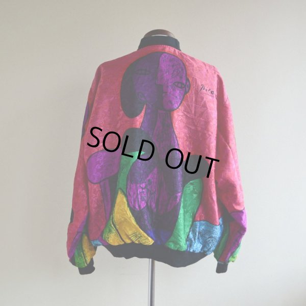画像3: 1990s PICASSO リバーシブルジャケット  実寸XL
