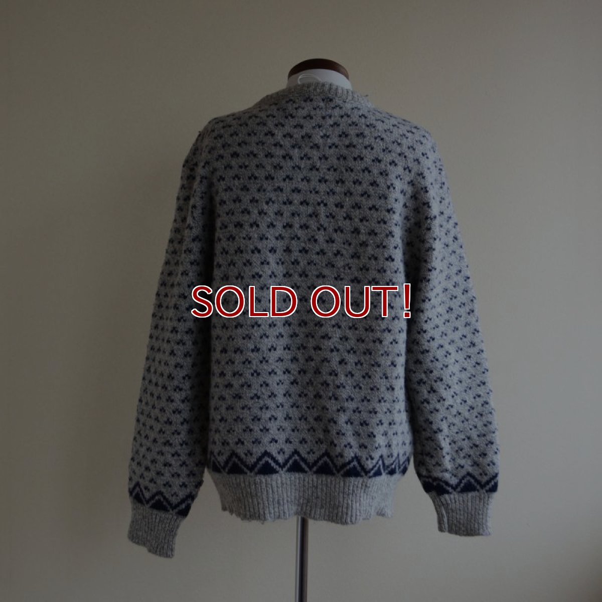 画像3: 1980s ROYAL NORTH MILLS OUTFITTERS バーズアイセーター　 表記XL  (3)