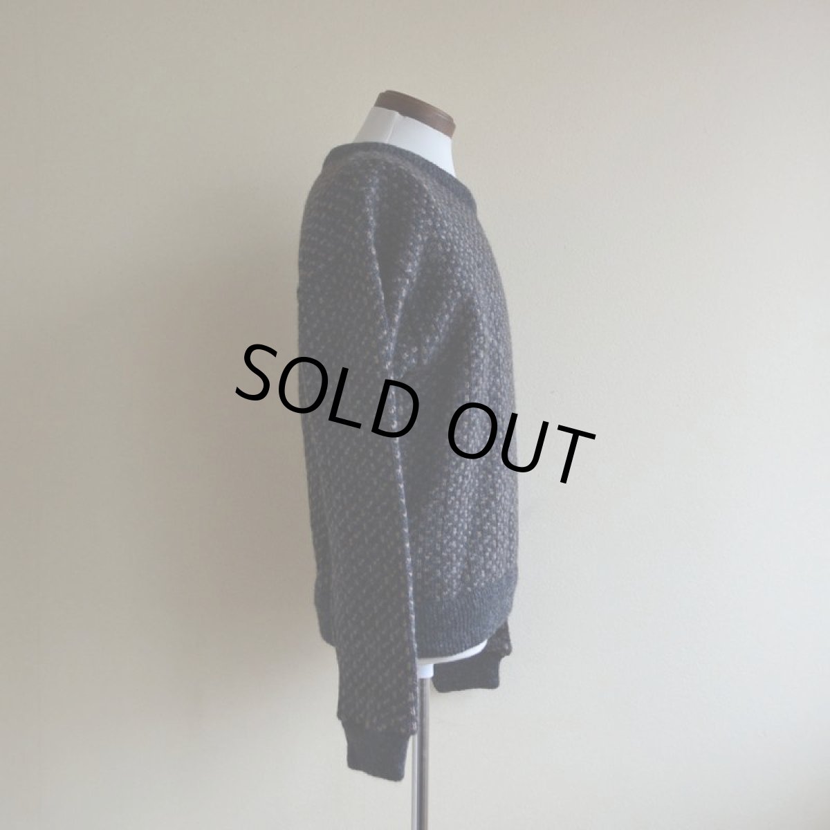 画像2: 1980-90s L.L.Bean バーズアイセーター　 表記Ladies M  (2)