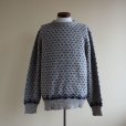 画像1: 1980s ROYAL NORTH MILLS OUTFITTERS バーズアイセーター　<br>表記XL<br> (1)