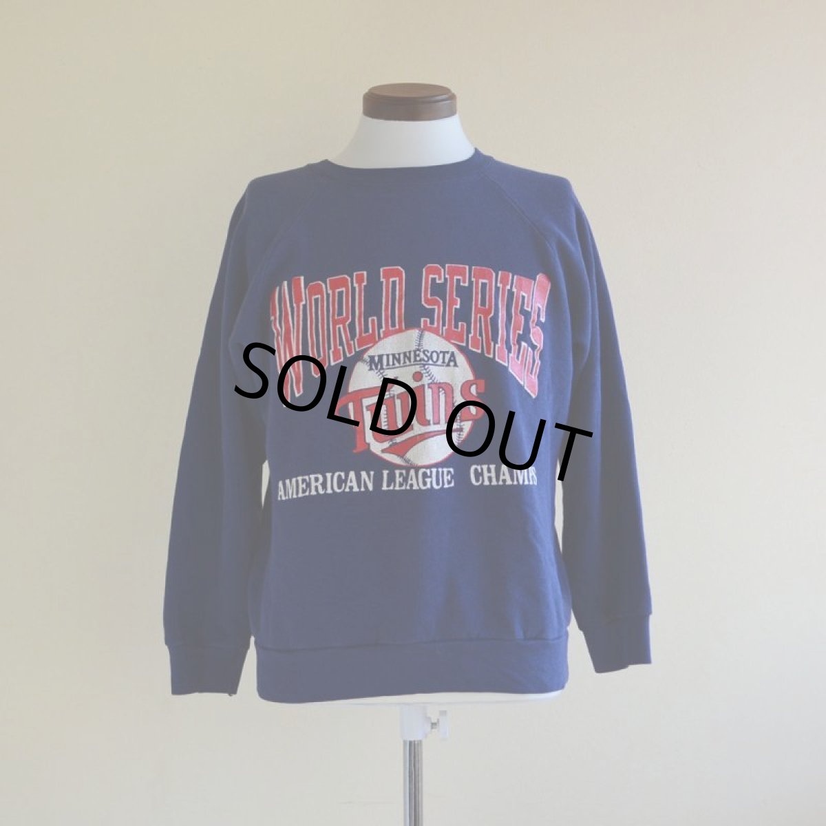 画像1: 1980s Champion Minnesota Twins スウェット　 表記L  (1)