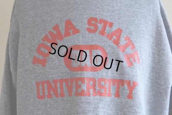 画像6: 1980s DISCUS 杢カレッジスウェット　 表記XL 